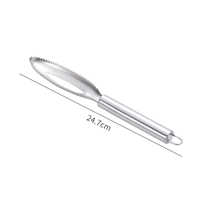 coupe-écailles de poisson ovale