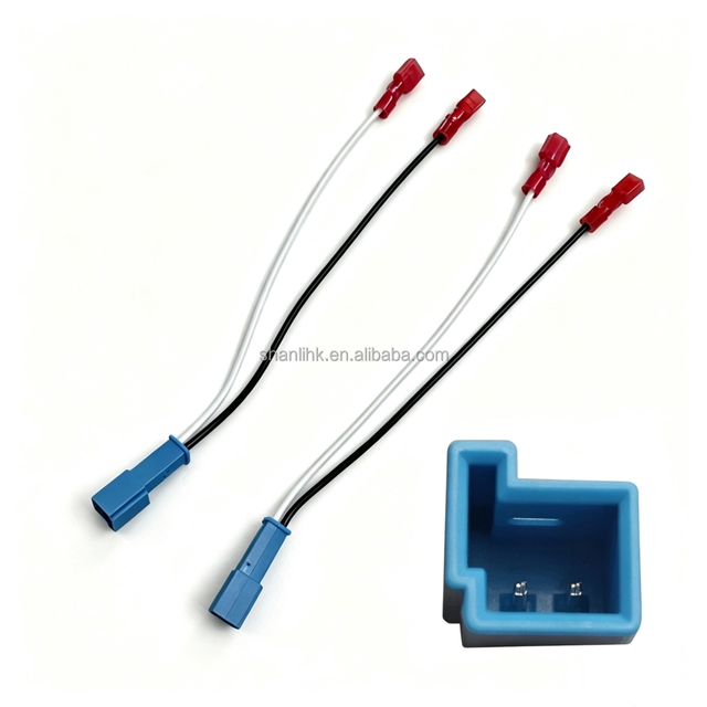 1 Pair Car Speaker Harness Adapter Plug for BMW 3 Series Mini Speaker Cable