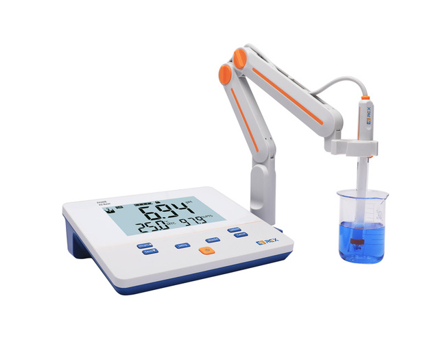 PH200E High Precision Benchtop LCD Digital pH Meter PH/mV(ORP)/temp