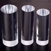 Fabricant de gros borosilicate de silice fondue résistant à la température lentille de tige de guidage de lumière en verre optique