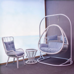 <span class=keywords><strong>Silla</strong></span> <span class=keywords><strong>colgante</strong></span> de mimbre con <span class=keywords><strong>Base</strong></span> de soporte para personas, asiento doble de alta calidad, venta al por mayor - Product Image 4