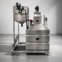 Système intégré de séparation huile-eau et de levage des eaux usées en acier inoxydable SUS304 robuste et automatique pour cuisines commerciales