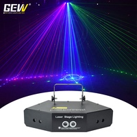 Projecteur laser DMX à balayage RGB Sector 6 pour salles privées KTV, bars, fêtes, banquets de mariage, décoration intérieure
