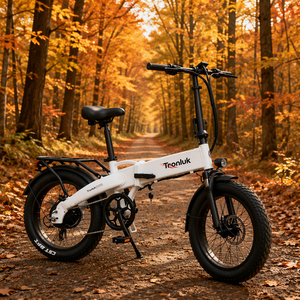 Sepeda Lipat Elektrik Dewasa 20 Inch Ban Lebar 48V 720W Motor 25 MPH Jarak Tempuh 45 Mil Sepeda Komuter Step Through Pria Wanita - Product Image 1