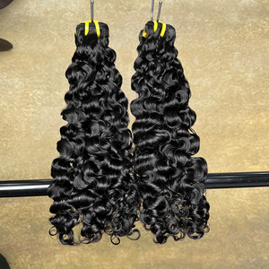 Extensiones de Cabello Humano Virgen Birmano Rizado Doble Trama, 100% Sin Procesar, Cutícula Alineada, Puntas Gruesas y Llenas - Product Image 5