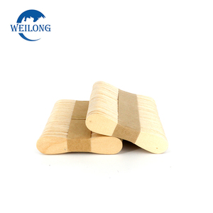Cuillère à crème glacée en bois <span class=keywords><strong>Magnum</strong></span> 94mm et cuillère à crème glacée 75mm Outils jetables pour crème glacée durable <span class=keywords><strong>Prix</strong></span> de gros - Product Image 1