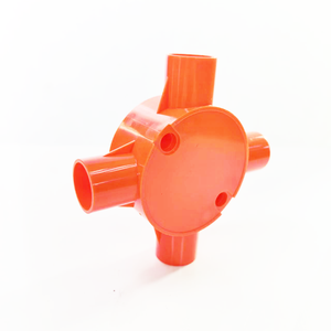 Boîte de jonction électrique ERA en PVC, 4 voies, technique de moulage plastique lisse - Product Image 4