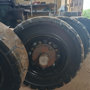 गर्म बिक्री 6.50-10 28*9-15 उच्च गुणवत्ता वाले पहनने-प्रतिरोधी गैर-बर्स्टिंग टिकाऊ ठोस फोर्कलिफ्ट टायर - Product Image 5