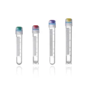 1.5 مللي pp أنبوب cryovial cryotube مع غطاء برغي