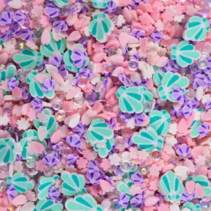 Spring Flowers Polymer Clay Sprinkles Slices Flower Easter Spring For Slime DIY Craft Art Decoration Nail Tumblers