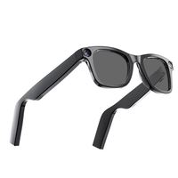 Nuovi Occhiali Intelligenti E02 con Fotocamera 8MP 4K, Doppia Lente, Trasferimento WIFI, Chat GPT, Controllo Gesti AI, Musica BT, Auricolare Indossabile Intelligente