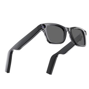 Nuevas Gafas Inteligentes E02 con Cámara 4K de 8MP, <span class=keywords><strong>Lentes</strong></span> Duales, Transferencia WIFI, Chat GPT, Control por Gestos, Música BT, Auriculares Inteligentes - Product Image 3