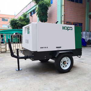 <span class=keywords><strong>Compresseur</strong></span> d'air portable diesel 185cfm 7Bar 8Bar 5m3/min pour <span class=keywords><strong>sablage</strong></span> - Product Image 1