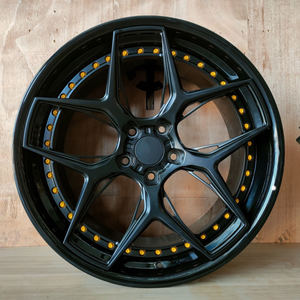 Nouvelles jantes de voiture en alliage forgé sur mesure de 18 à 24 pouces pour Corvette C8/Z06/C7/ZR1/C6/C5 - Finition argent haute performance - Product Image 1
