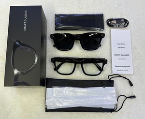 V03-T5 AI Glasses <b>Real</b> Time Translation Multi-Language Chat GPT Music Call WiFi Upload Pictures Videos Smart Glasses With <b>Camera</b> - Product Image 6