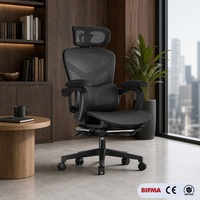 Chaise de bureau moderne confortable avec coussin, hauteur réglable, pivotante, ergonomique, inclinable, en plastique, pour chambre à coucher