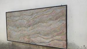 Paneles de Piedra Natural de Pizarra de Bosque Quemado, Revestimiento Decorativo de Color Intenso, para Interiores y Exteriores, Sala de Estar Moderna - Product Image 4