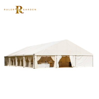 Tente de réception transparente pour événements, fête, mariage, imperméable, pour 1000 personnes