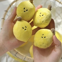 Mayorista Peluche Lindo Dulce Limón Llavero Mochila Encanto Fruta Colgante Patata Felpa Llaveros Juguetes Papa Peluche Muñeco