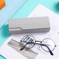 Étui à lunettes rigide en cuir PU multicolore avec logo personnalisé, fabriqué à la main, boîte de rangement pour lunettes optiques, usine Xinhe Shengfu