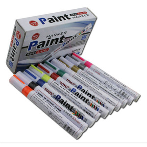 Hot Bán Tùy Chọn Sơn Đánh Dấu Bút DIY Không Thấm Nước Vĩnh Viễn Album Graffiti Bút Dầu Dự<span class=keywords><strong>a</strong></span> Xe Lốp Sơn Bút Đánh Dấu - Product Image 6