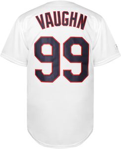 Camicia da uomo <span class=keywords><strong>Ricky</strong></span> Vaughn 99 film da Baseball maglia sportiva giovanile blu scuro grigio bianco Plus Size Hip Hop Baseball Softball - Product Image 3