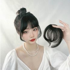 Bangs Postiche Top Cover Stick Prop Accessoires de coiffure - Product Image 1