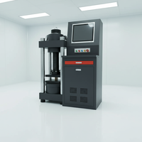Máquina de Ensayo de Compresión Manual con Pantalla Digital de 2000KN para Hormigón y Cemento, con Generación Automática de Metadatos