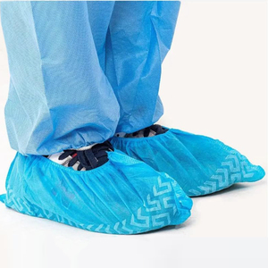 לוגו מותאם אישית <span class=keywords><strong>ppe</strong></span> בטיחות מודפסת ניקוי מעבדה ניקוי נגד החלקה רפואית ללא ארוגים עמ' - Product Image 4