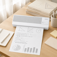 Impresora Térmica de Transferencia Inalámbrica Móvil A4 Xprinter P83, Popular para Uso Comercial