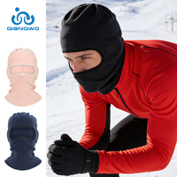 En gros, doublure chaude en polaire pour casque de moto, masque facial pour sports de plein air, cagoule de cyclisme, masque de ski