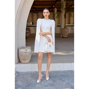 Suministro de ropa Moda para mujer Vestido formal de Vietnam Listo para usar Alta calidad OEM Enzo Leo ODM Diseño personalizado - Product Image 5