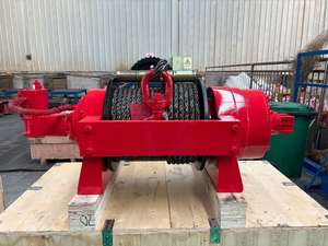 Factory Price 5T/10T/15T/20T/25T/30T/40T/50T Hydraulic Pulling Capstan <strong>Winch</strong> for Heavy Rescue Towing Truck Wrecker Rotator Truck - Product Image 1