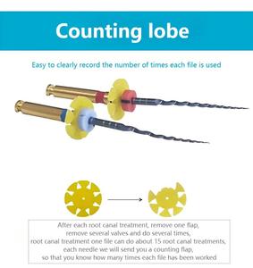 กิน ไฮ คุณภาพสูง นิไท ซุปเปอร์ บลู ฮีท แอคทิเวชั่น SX-F3 #   เครื่องมือเจาะรากฟันขนาด 25 มม. สำหรับใช้กับเครื่อง - Product Image 3