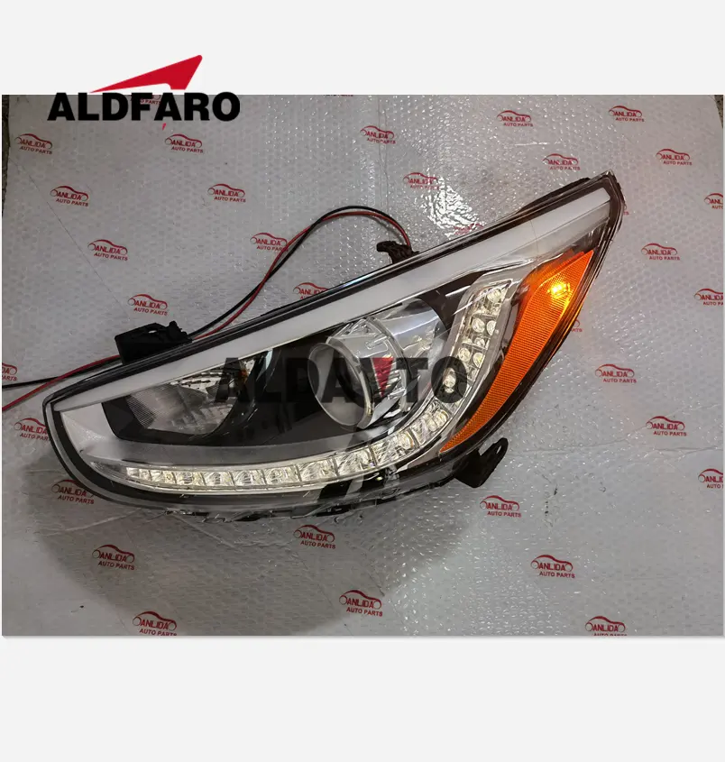 สำหรับสำเนียง2015ไฟหน้า/โคมไฟ LED 92101-1R630.92102-1R630.YELLOW สีขาว92101-1R520 92102-1R520 92101-1R730 92102-1R730 2011