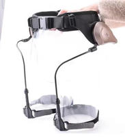 50% Réduction de l'effort Leg Walking Booster Aide à la mobilité Conception pliable Léger pour équipement de réadaptation pour personnes âgées handicapées