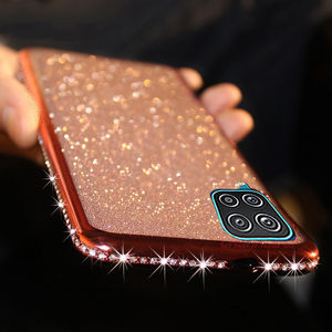 Custodia <span class=keywords><strong>per</strong></span> <span class=keywords><strong>Samsung</strong></span> <span class=keywords><strong>A12</strong></span> da 6,5 Pollici con Brillantini e Glitter, <span class=keywords><strong>Cover</strong></span> Posteriore in TPU Morbido con Bumper <span class=keywords><strong>per</strong></span> <span class=keywords><strong>Samsung</strong></span> <span class=keywords><strong>A12</strong></span> - Product Image 2