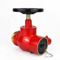 Vanne d'incendie en laiton à angle droit norme JIS SN65-Y avec bride non percée pour accessoires d'équipement de lutte contre l'incendie (1''-3'')