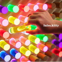 Jouets éducatifs sensoriels bricolage Led Pegboard jeux muraux interactifs allument Peg Board lumière sensorielle couleur Cognition jouet assorti