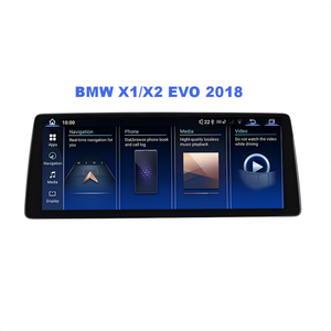 Autoradio Android 8 cœurs 4/64 8/128 avec écran 2K de 10,25''/12,8 pouces, système de mise à jour en ligne OTA, compatible X1 X2 EVO 2018 - Product Image 1