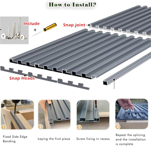 Fabrication de panneaux sandwich en aluminium pour toit de terrasse ignifuges personnalisés <span class=keywords><strong>prix</strong></span> sur panneaux de toit en aluminium - Product Image 4