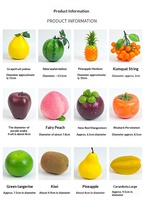 Simulatie fruitmodel zeer realistisch volledig handgemaakt PU nep appel fotografie rekwisiet tak accessoire decoratie scène