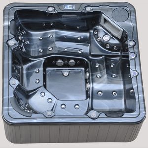 Baignoires Spa Infinity pour 5 <span class=keywords><strong>Personnes</strong></span>, Moderne, en Acrylique, Écologique, Autoportante, Spa Extérieur avec Couvercle et Extérieur Sonorisés - Product Image 3