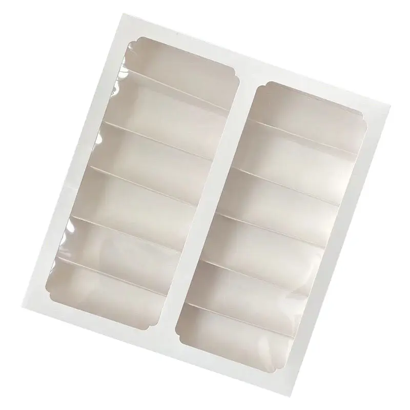 Glasses box packaging with insert clear window box for glasses cardboard folder type