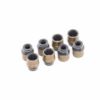 طقم من 16 قطعة من حلقات إحكام زيت صمام المحرك OEM 13207-ED000 لمحرك نيسان كارد HR15DE