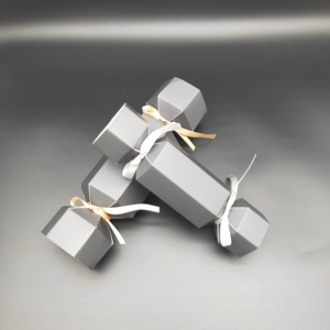 Elegante Caja de Papel Blanca para Dulces, Caja de Regalo con Forma de Caramelo para Recuerdos de Boda, Decoraciones de Fiesta Navideña y Empaque de Dulces - Product Image 2
