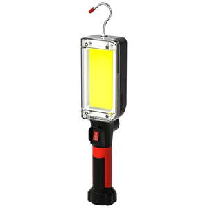 Lámpara de Trabajo LED Portátil de 1000LM al por Mayor con Gancho Magnético, Linterna de Camping COB Recargable por USB 18650, Linterna Impermeable - Product Image 1
