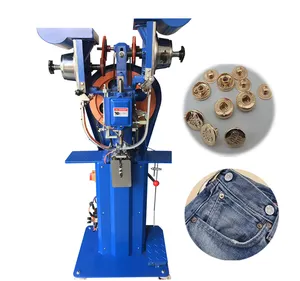 Máquina de costura de remache de botón de protección facial eléctrica planta de fabricación máquina de coser de agujero de botón usada