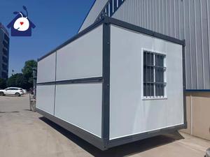 บ้านโมดูลาร์เหล็กไฟพับได้ภาชนะสำเร็จรูปแบบพกพาติดตั้งง่ายทันสมัย - Product Image 4