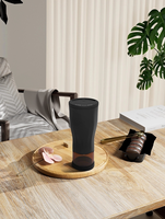 Moulin à café électrique portable Aikelong Mini en plastique - Capacité 50g, logo personnalisable, multi-usages pour la maison, l'extérieur, le café, garantie 1 an